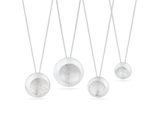 Silver Pendant from Hannah Souter Handmade Jewellery.