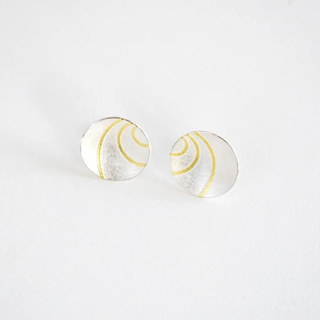 Mixed metal jewellery from Hannah Souter Handmade Jewellery
