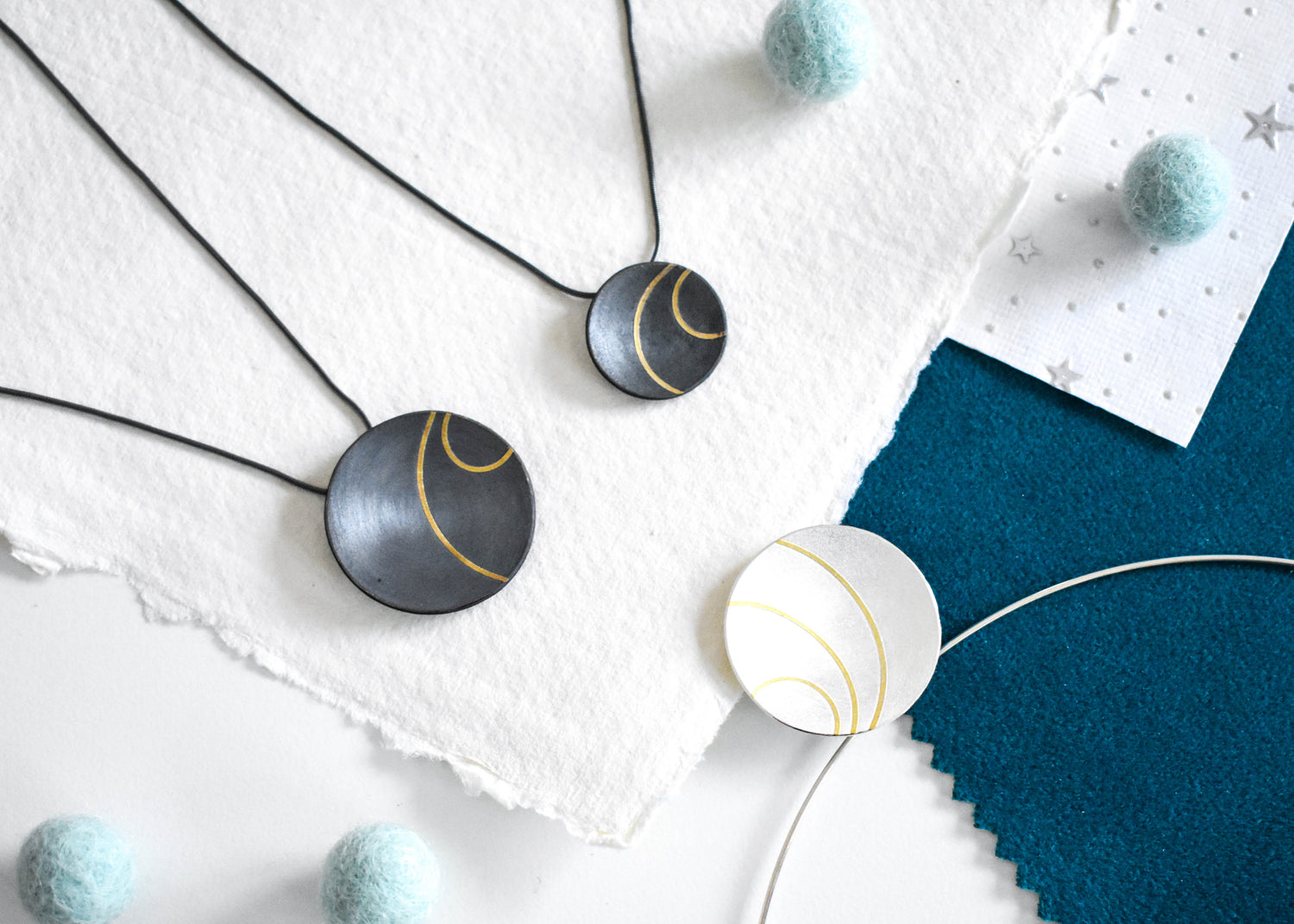 sterling silver jewellery from Hannah Souter Handmade Jewellery