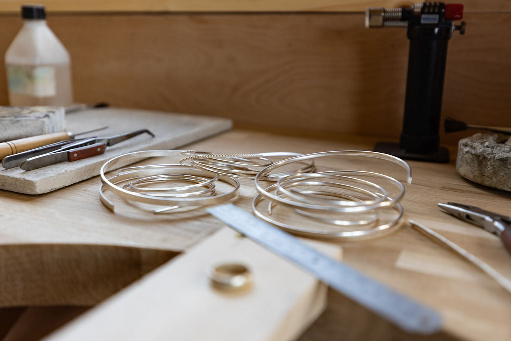 Bangle making class with Hannah Souter