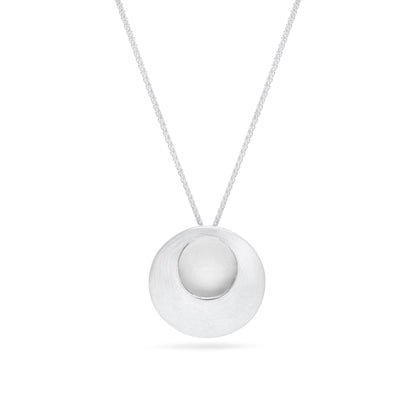 Pebble Circle Pendant Necklace from Hannah Souter Handmade Jewellery