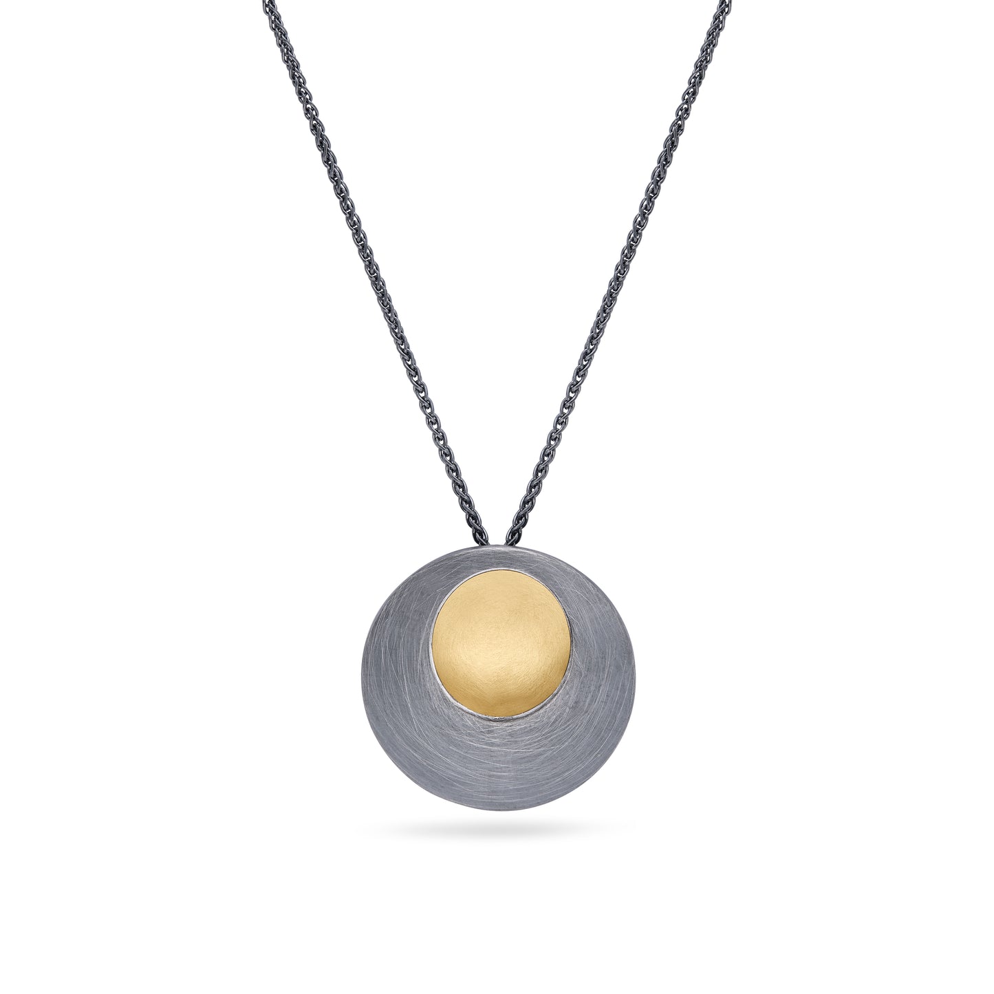 Pebble Circle Pendant Necklace from Hannah Souter Handmade Jewellery