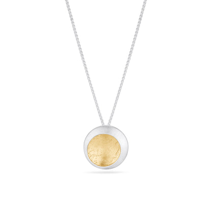 Small Gilt Silver And Gold Pendants from Hannah Souter