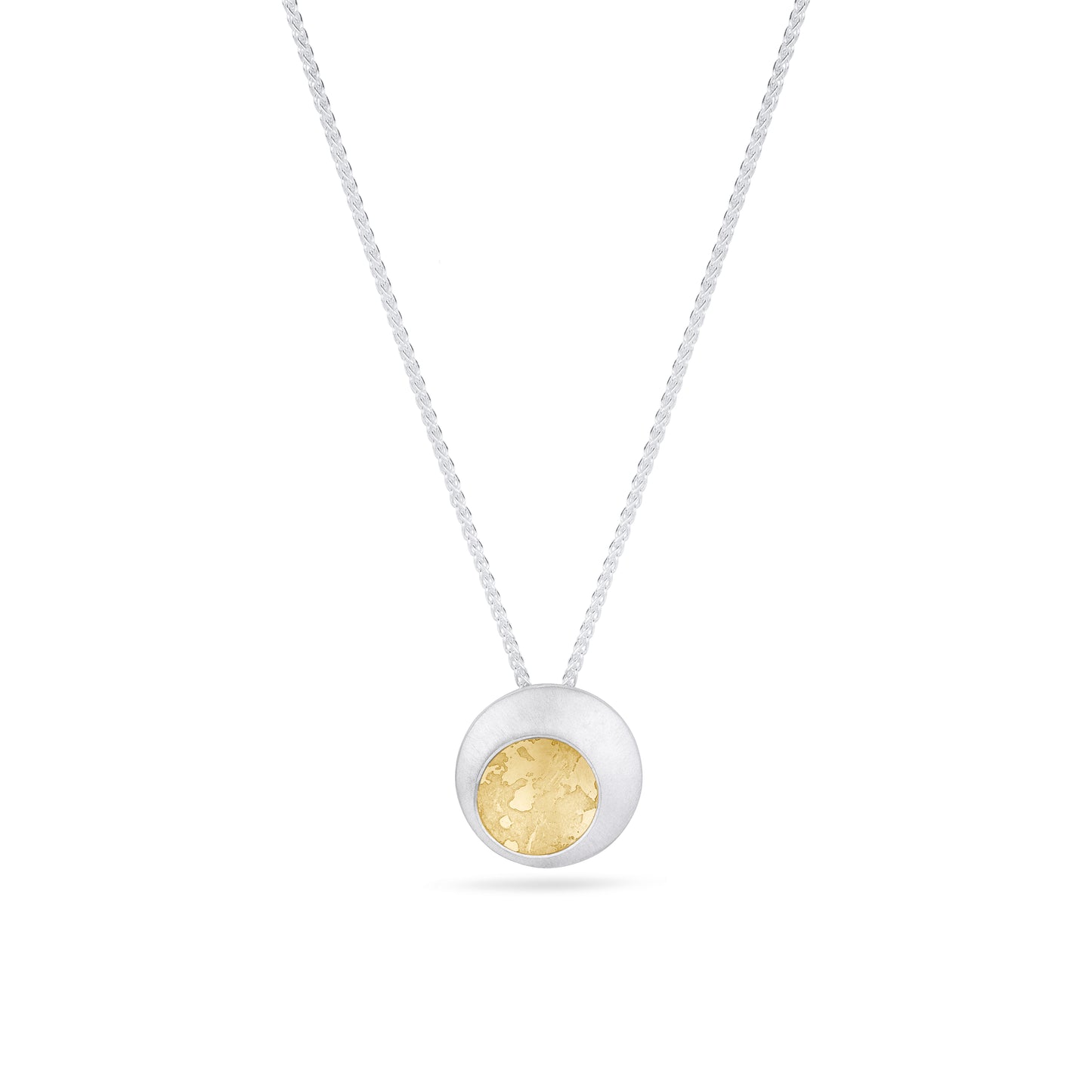 Tiny Gilt Silver And Gold Pendants from Hannah Souter