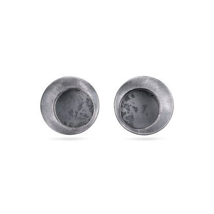 Oxidised Studs from Hannah Souter Handmade Jewellery.
