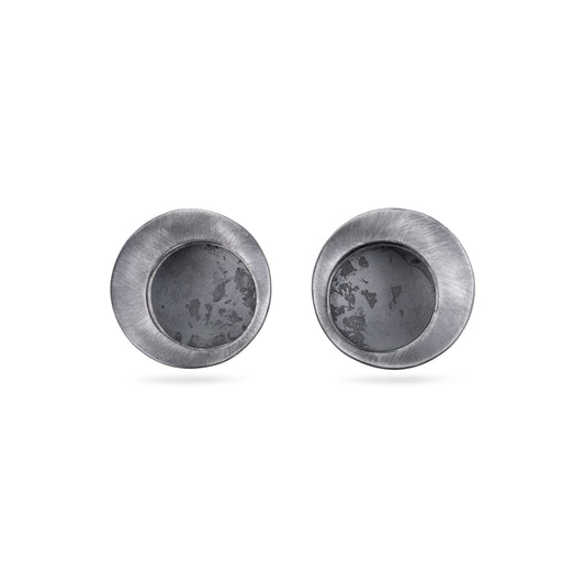 Oxidised Studs from Hannah Souter Handmade Jewellery.