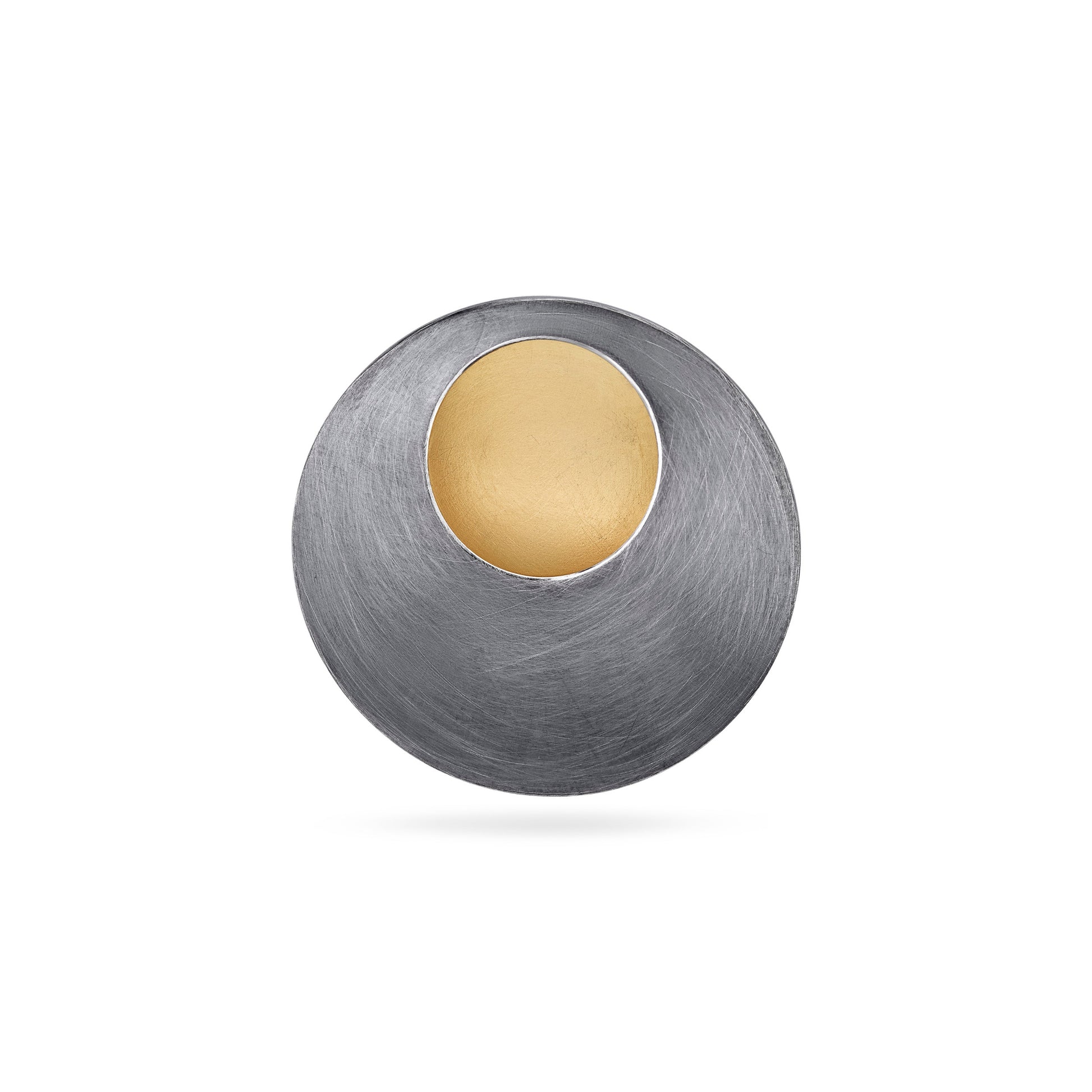 Round Brooch from Hannah Souter Handmade Jewellery.