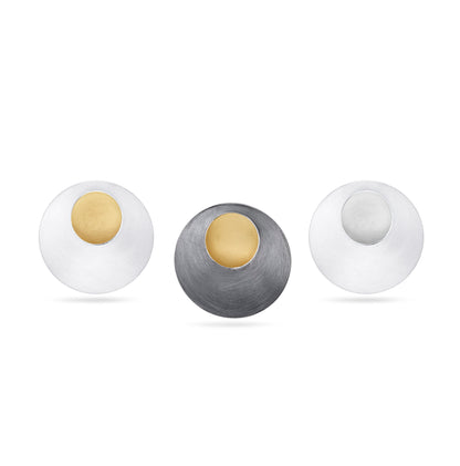 Round Brooch from Hannah Souter Handmade Jewellery.