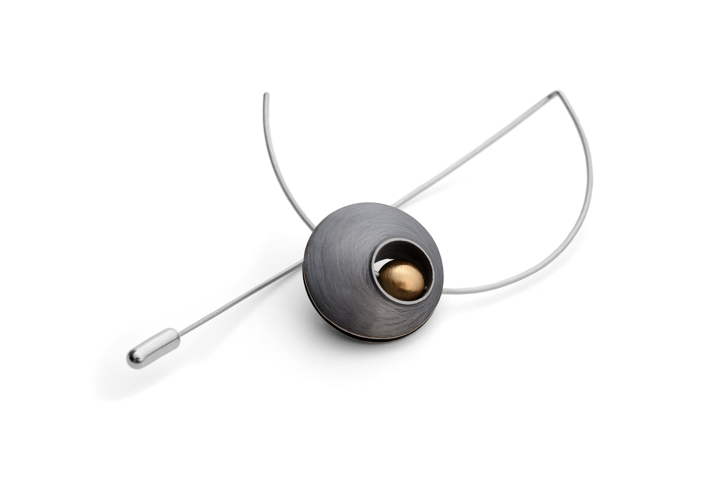 Silver Brooch from Hannah Souter Handmade Jewellery.