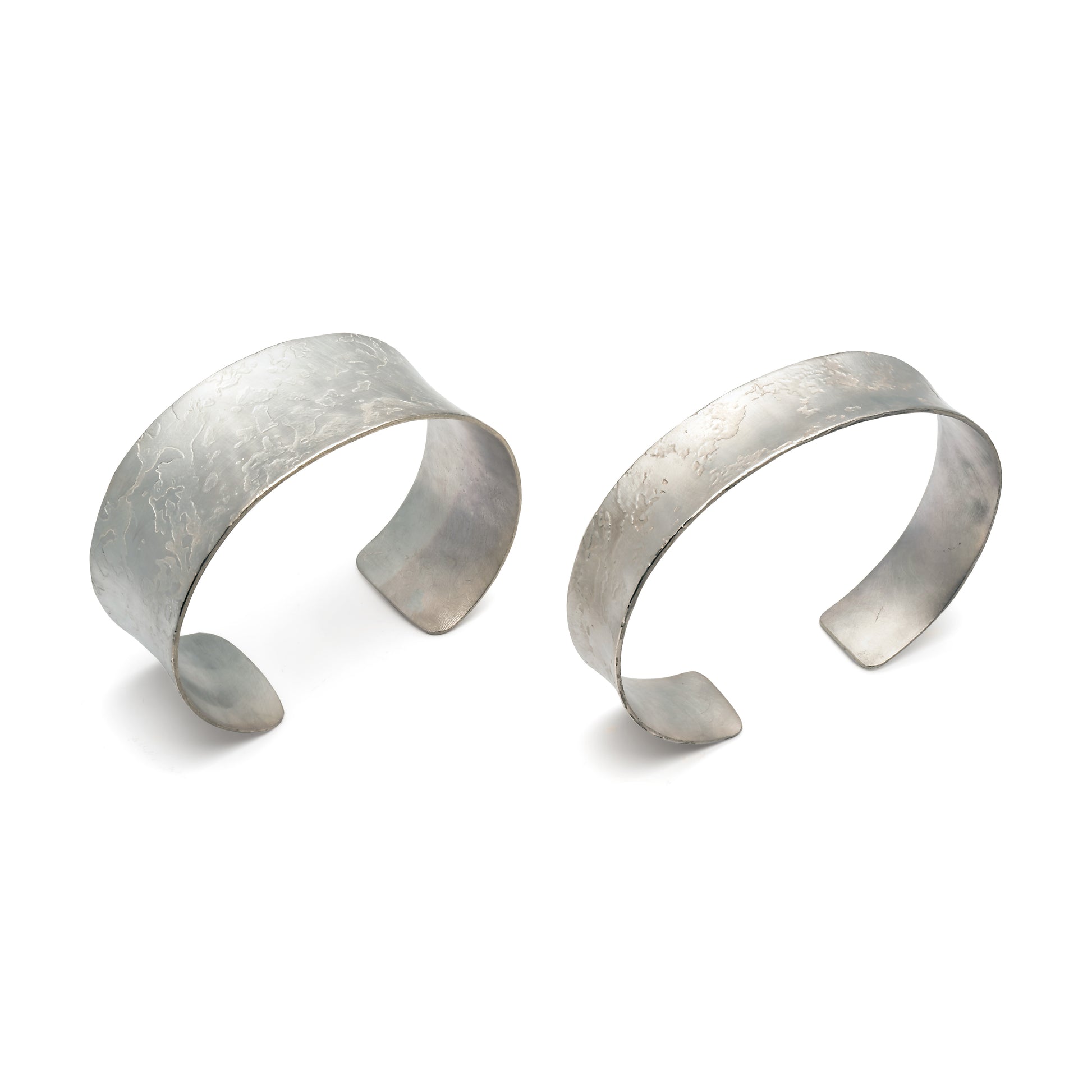 Silver Cuff Bangle from Hannah Souter Handmade Jewellery.