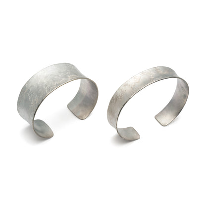 Silver Cuff Bangle from Hannah Souter Handmade Jewellery.