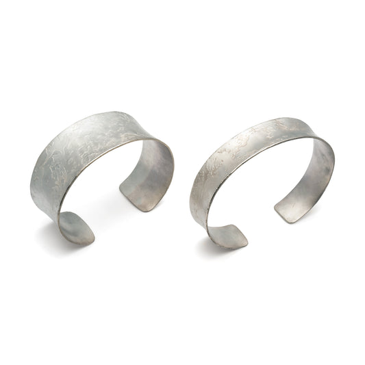 Silver Cuff Bangle from Hannah Souter Handmade Jewellery.