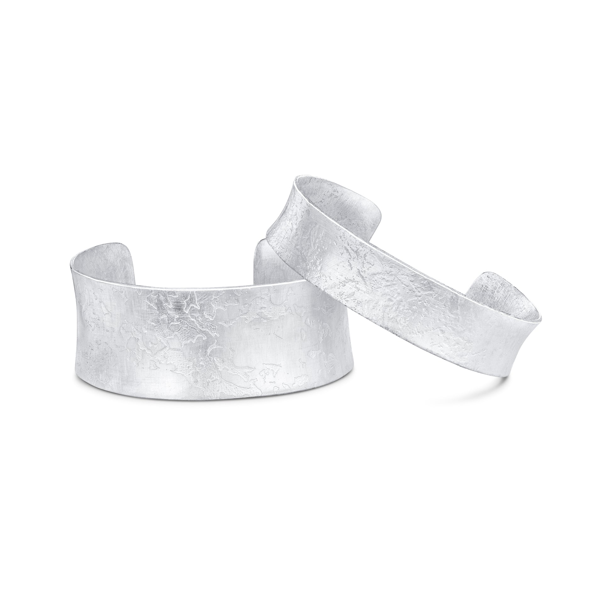 Silver Cuff Bangle from Hannah Souter Handmade Jewellery.