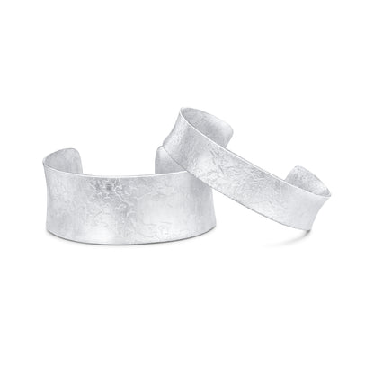 Silver Cuff Bangle from Hannah Souter Handmade Jewellery.