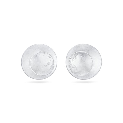 Silver Stud Earrings from Hannah Souter Handmade Jewellery.