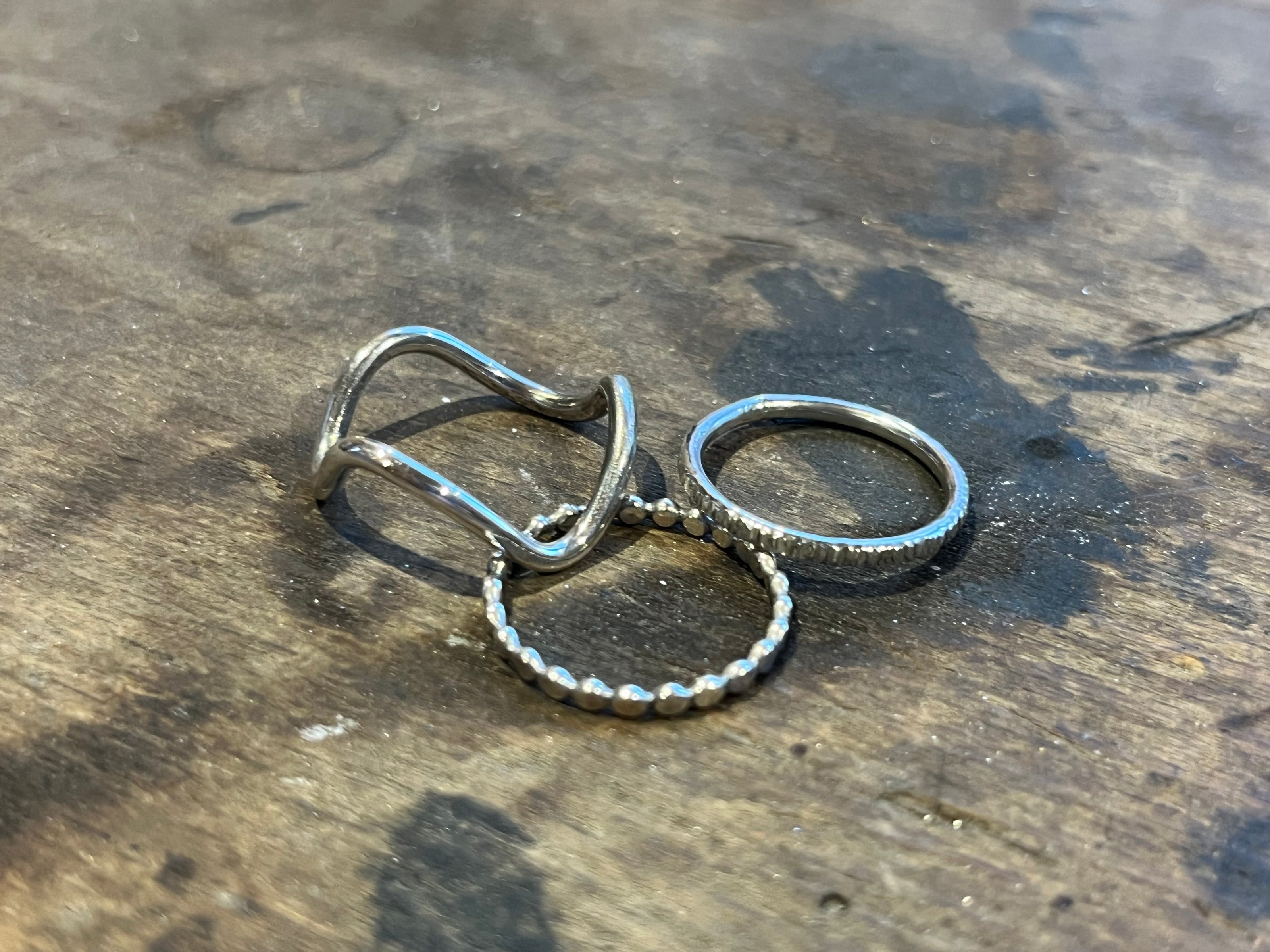 Stacking ring workshop with Hannah Souter