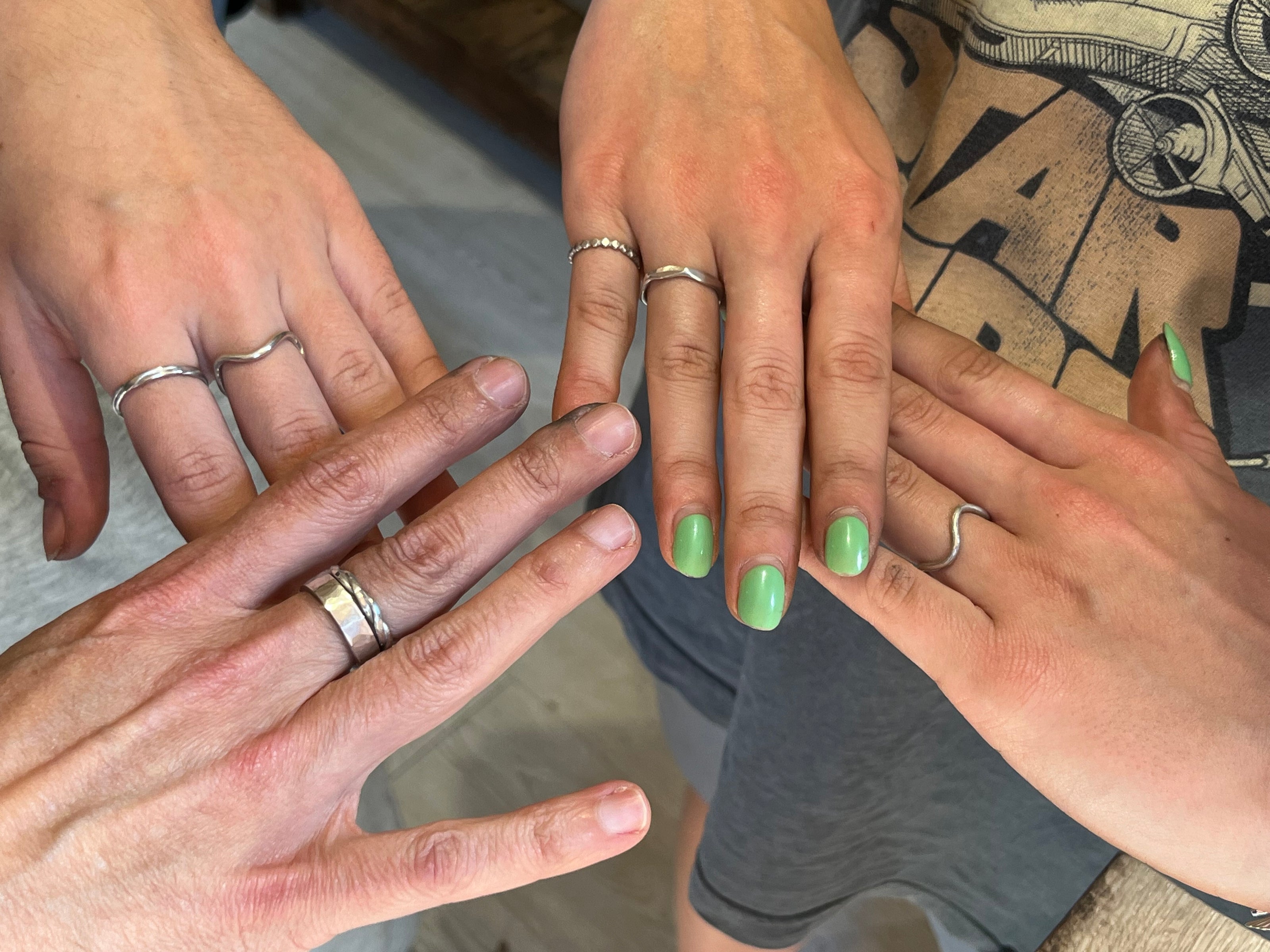 Stacking ring workshop with Hannah Souter