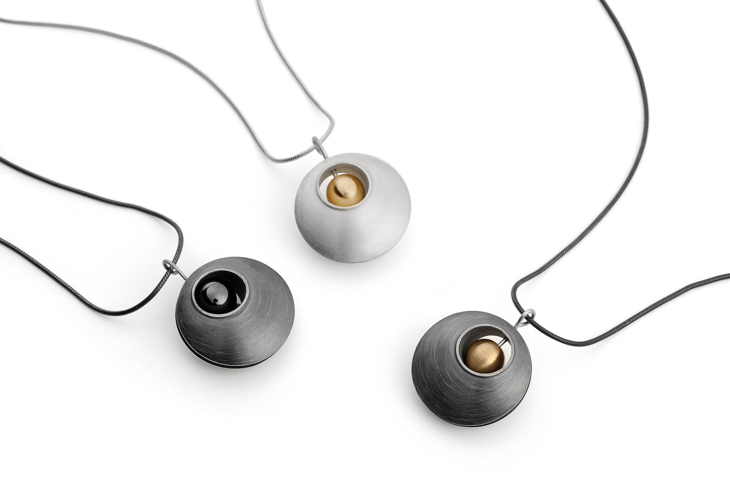 Sterling Silver Necklace With Pendant from Hannah Souter Handmade Jewellery.